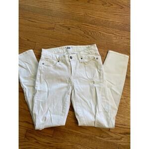 Paige white skinny jeans